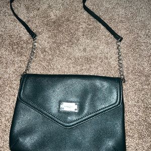 Dark green shoulder bag